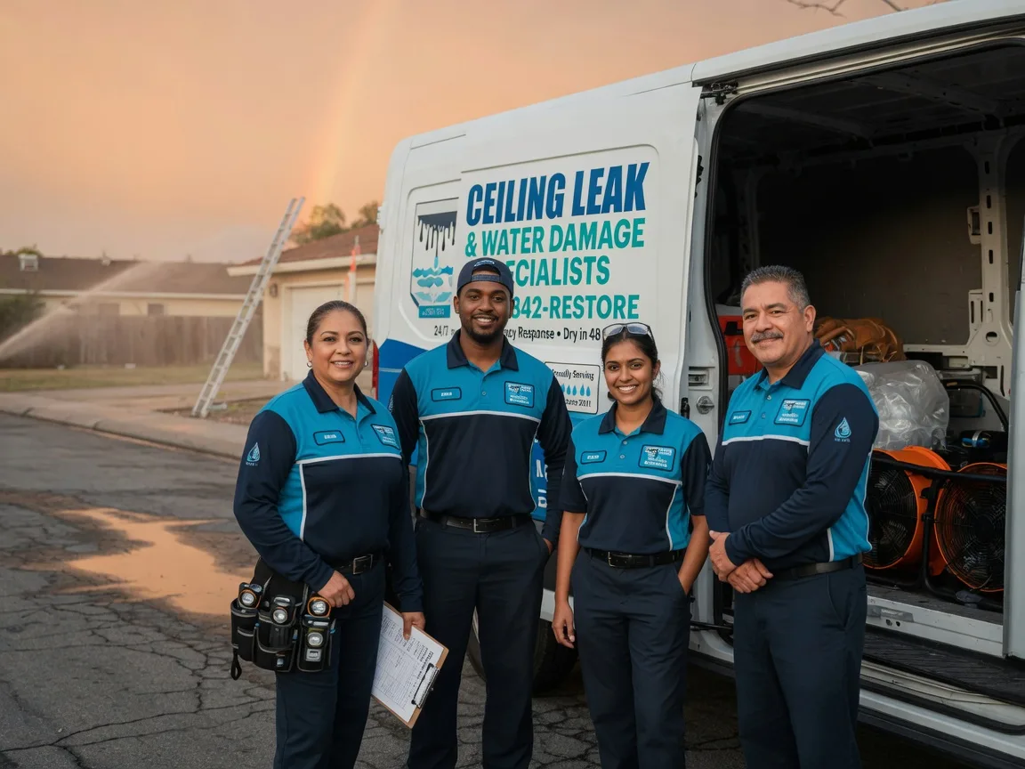 Ceiling Leak Cleanup company in Easton, ME