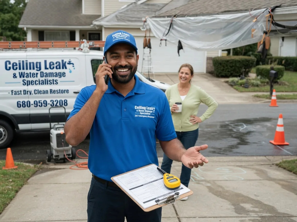 Ceiling Leak Cleanup Easton, ME FAQs